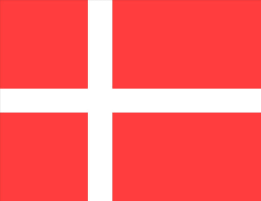 Denmark Courtesy Flag 30 x 45cm