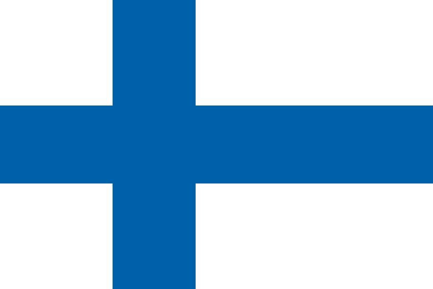 Finland Courtesy Flag 30 x 45cm