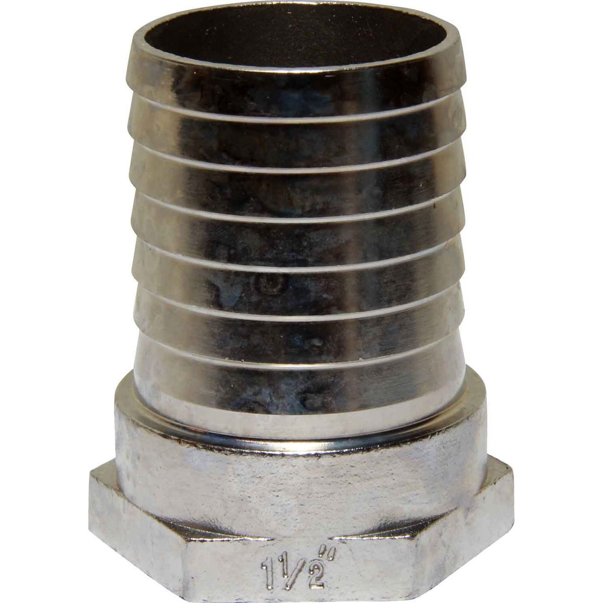 Osculati Stainless Steel 316 Hose Tail (1-1/2" BSP Female to 45mm) 422276