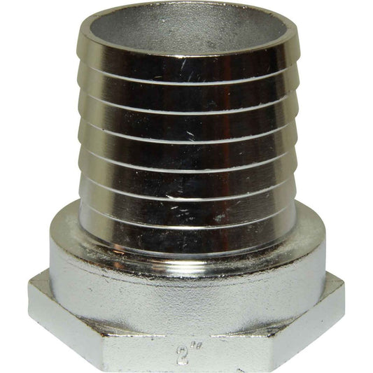 Osculati Stainless Steel 316 Hose Tail (2" BSP Female to 50mm Hose) 422284