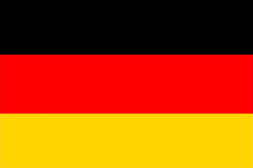 Germany Courtesy Flag 30 x 45cm