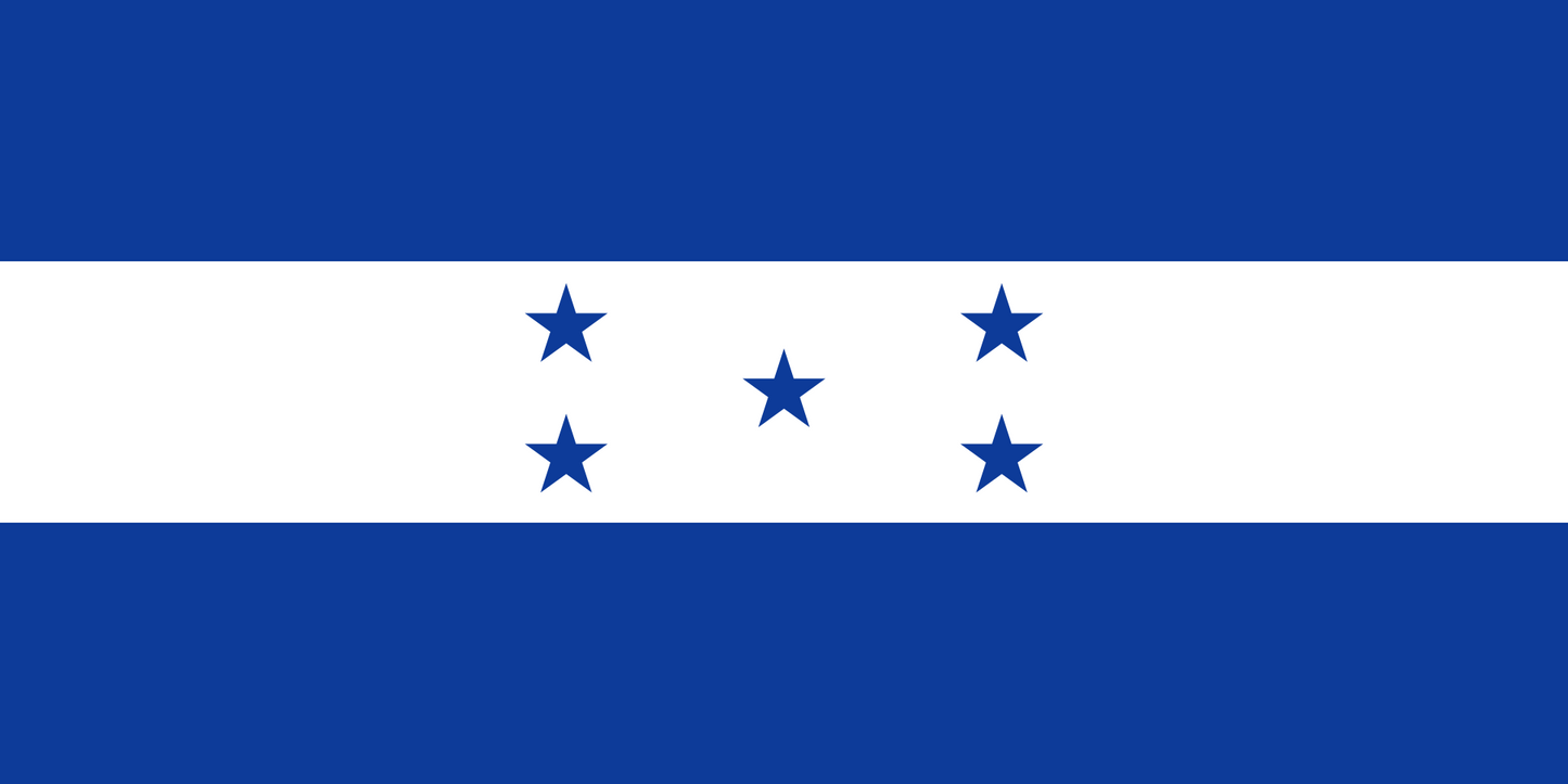 Honduras Courtesy Flag 30 x 45cm NS