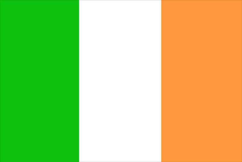 Ireland Courtesy Flag 30 x 45cm
