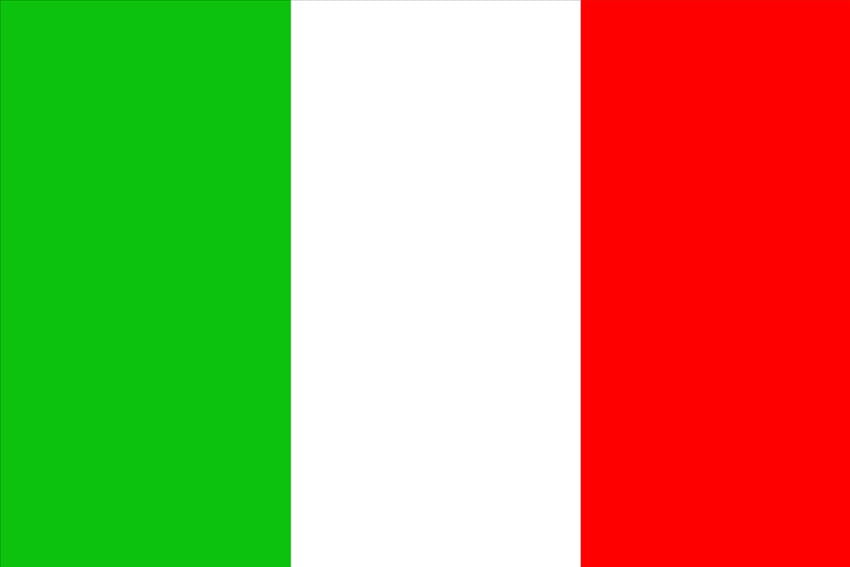 Italy Courtesy Flag 30 x 45cm