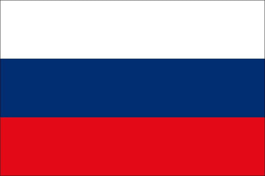 Russia Federation Courtesy Flag 30 x 45cm