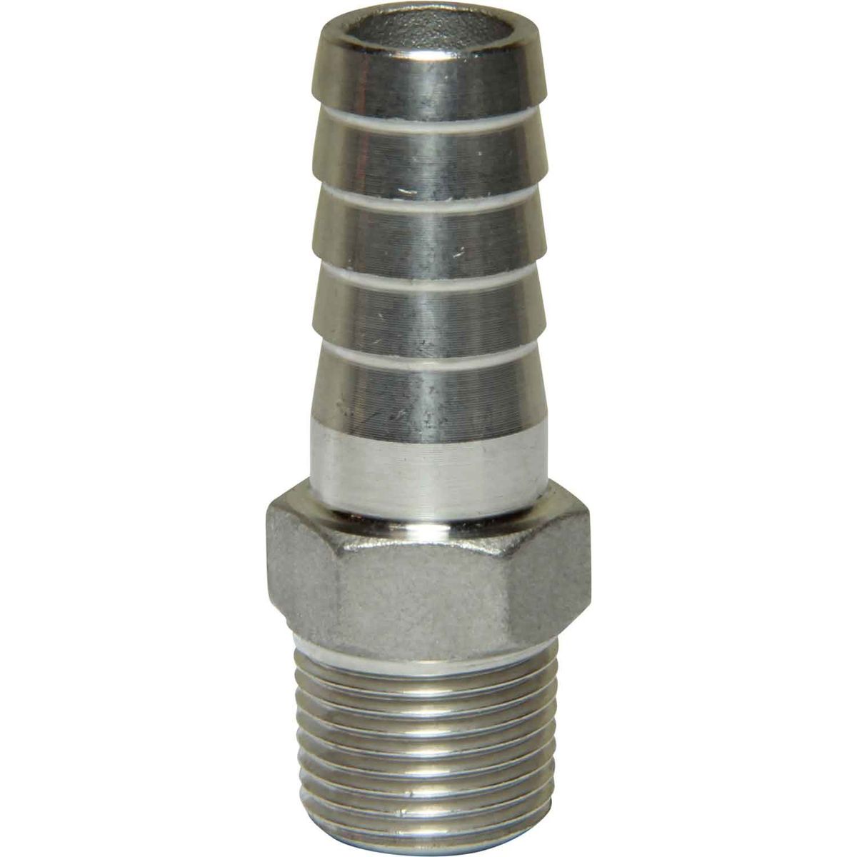 Osculati Stainless Steel 316 Hose Tail (3/8" BSPT Male to 15mm Hose) 422627