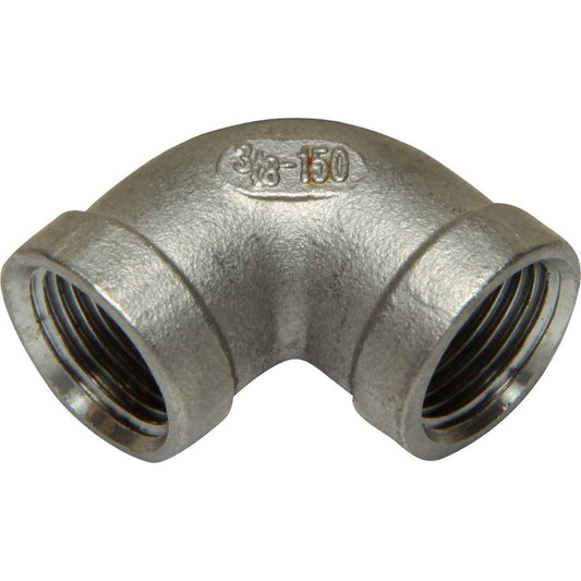 Osculati Stainless Steel 316 90 Degree Elbow (3/8" BSP Female) 423002