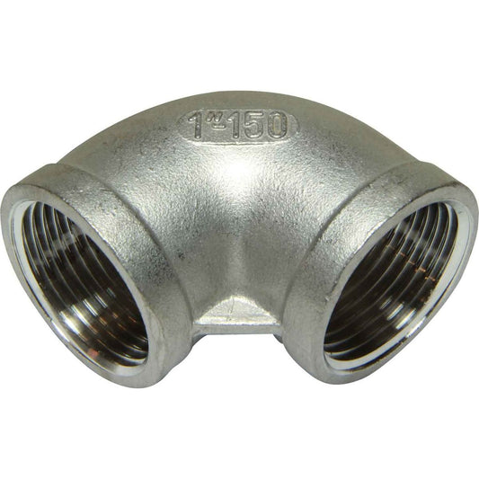 Osculati Stainless Steel 316 90 Degree Elbow (1" BSP Female) 423005