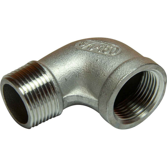 Osculati Stainless Steel 316 90 Degree Elbow (3/4" BSP Male/Female) 423044