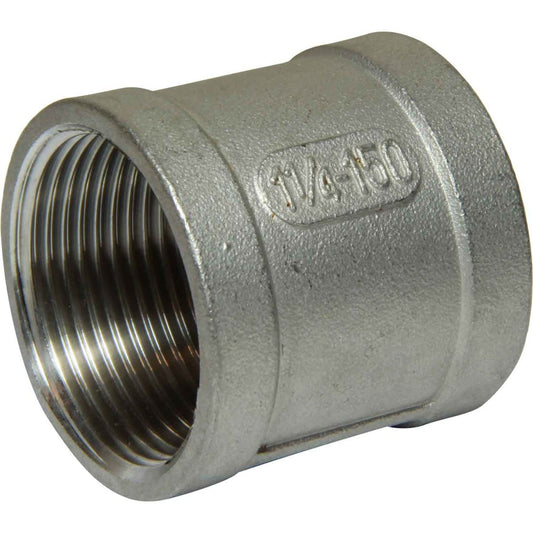 Osculati Stainless Steel 316 Equal Socket (Female Ports / 1-1/4" BSP) 423206