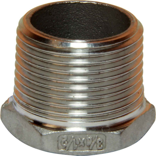 Osculati Stainless Steel 316 Reducing Bush (3/4" BSP M to 1/2" BSP F) 423514
