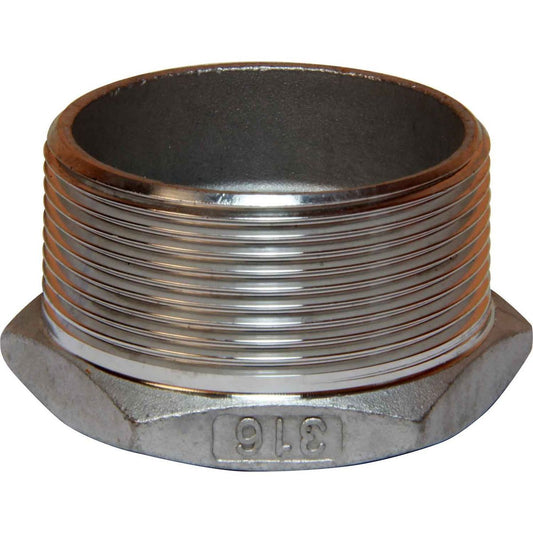 Osculati Stainless Steel 316 Reducing Bush (2" BSP M to 1-1/2" BSP F) 423537