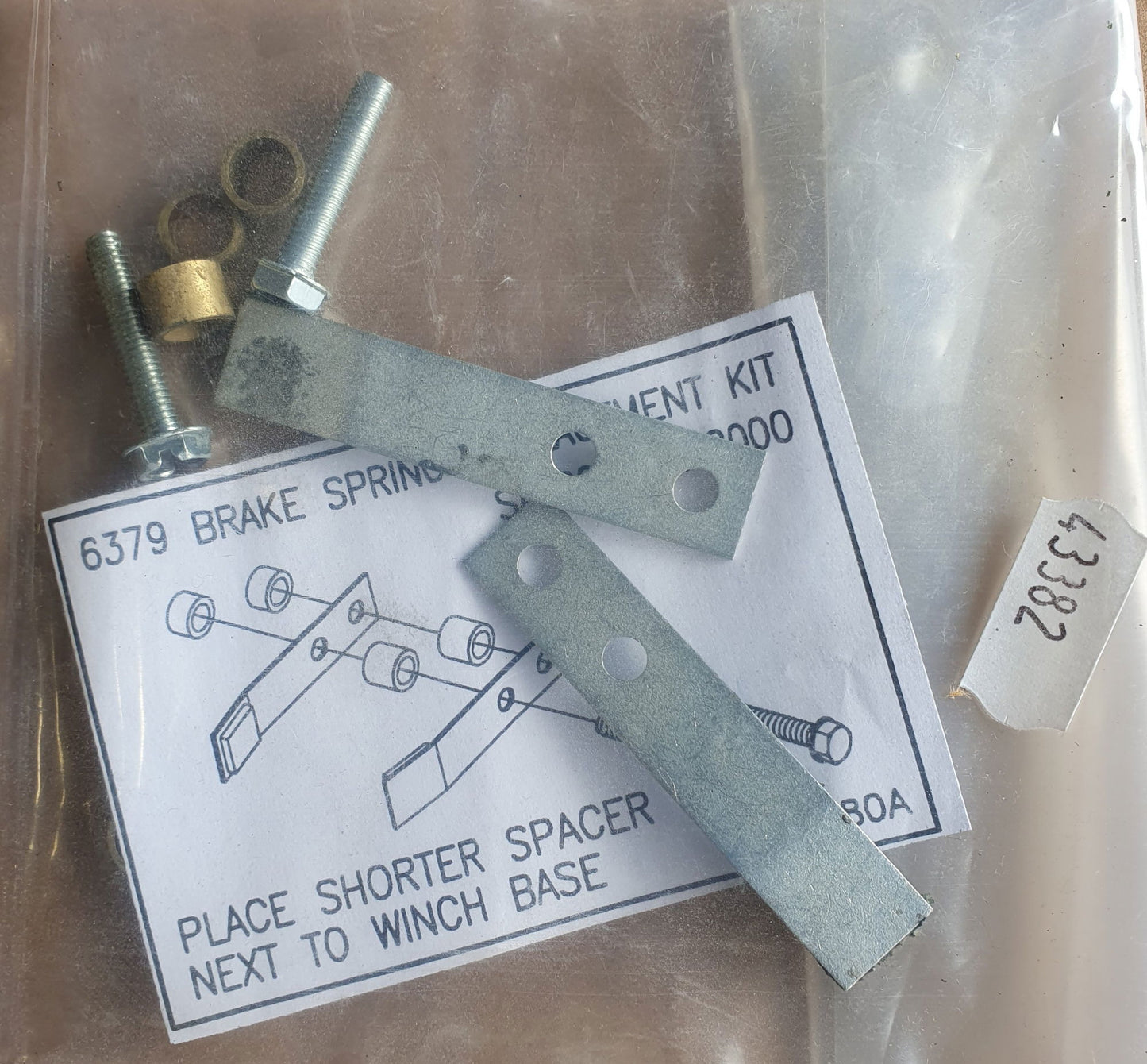 Dutton Spares Brake Spring Kit - 6379