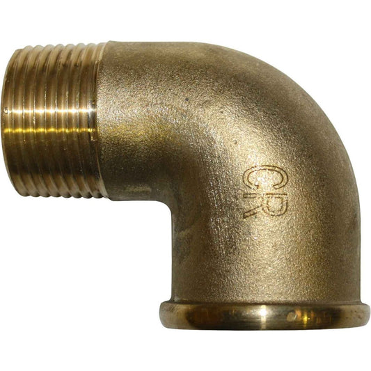 Maestrini DZR Compact 90 Degree Elbow (3/4" BSPT Male/BSPP Female) 434044