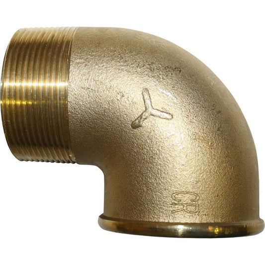 Maestrini DZR Compact 90 Degree Elbow (2" BSPT Male/BSPP Female) 434048