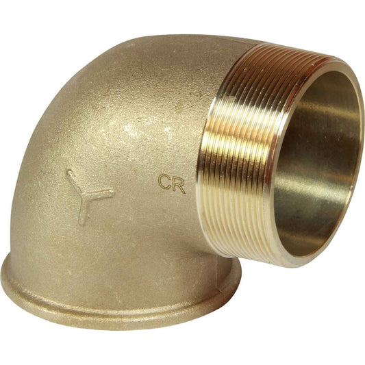 Maestrini DZR Compact 90 Degree Elbow (4" BSPT Male/BSPP Female) 434052