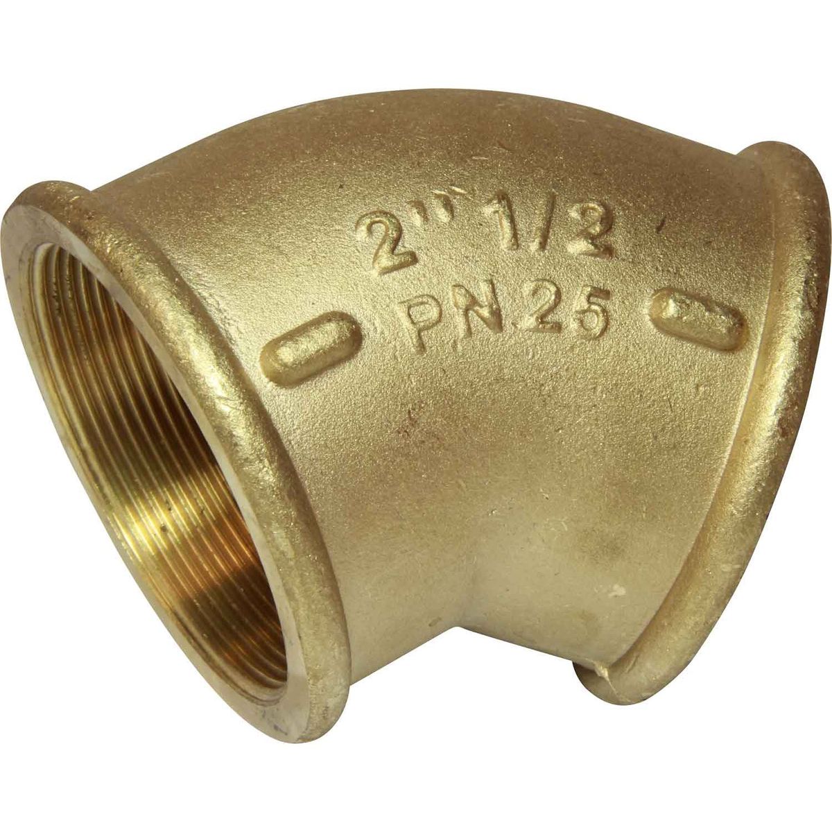 Maestrini DZR Compact 45 Degree Elbow (Female Ports / 2-1/2" BSP) 434089