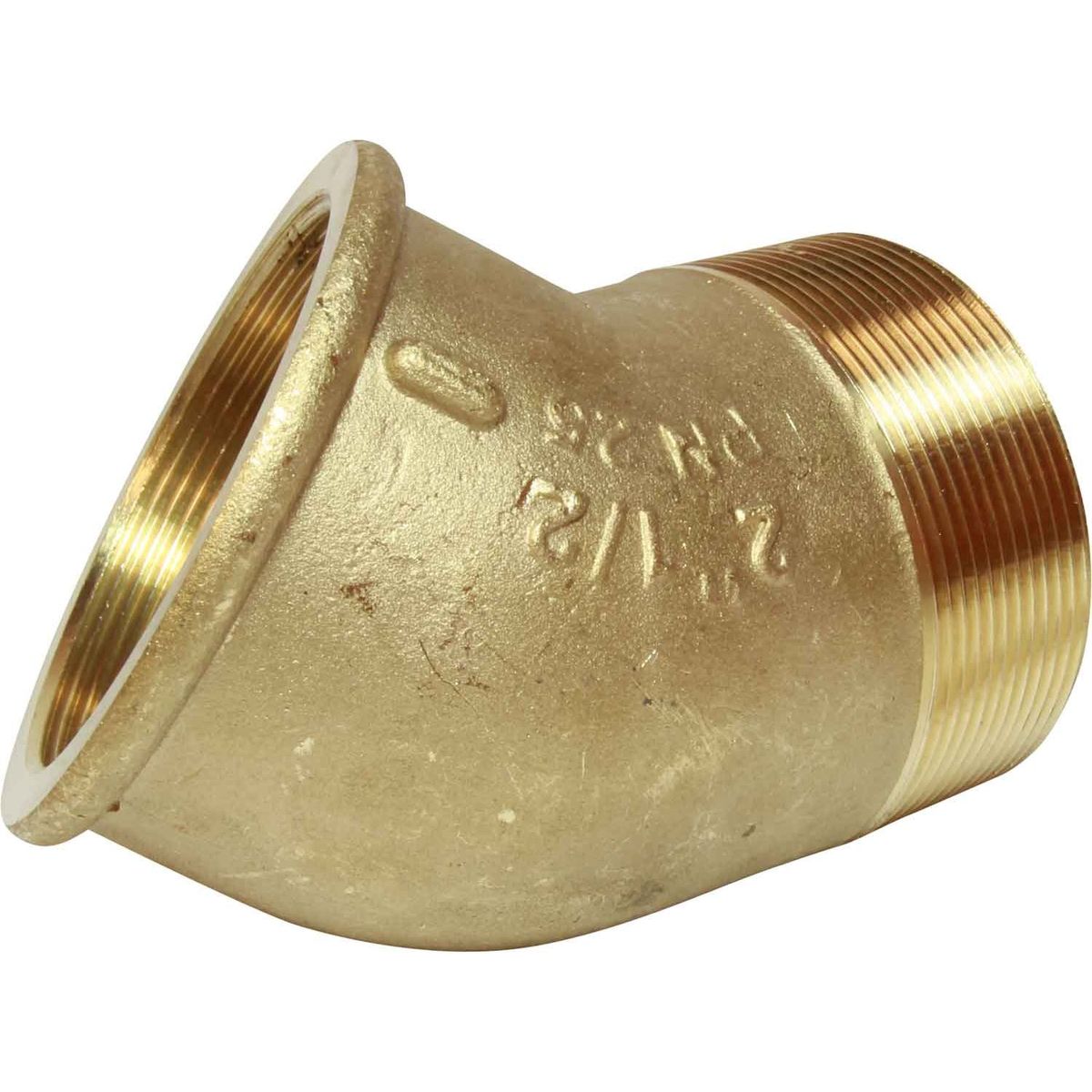 Maestrini DZR Compact 45 Degree Elbow (2-1/2" BSPT Male/BSPP Female) 434099
