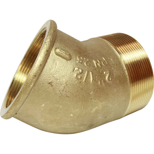 Maestrini DZR Compact 45 Degree Elbow (2-1/2" BSPT Male/BSPP Female) 434099