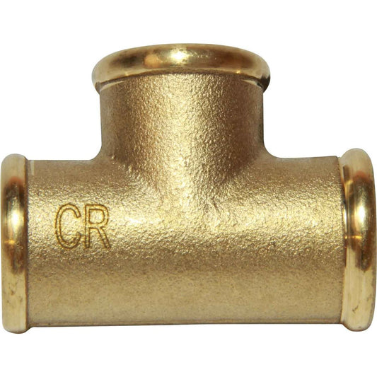 Maestrini DZR Equal Tee Fitting (Female Ports / 3/8" BSP) 434102