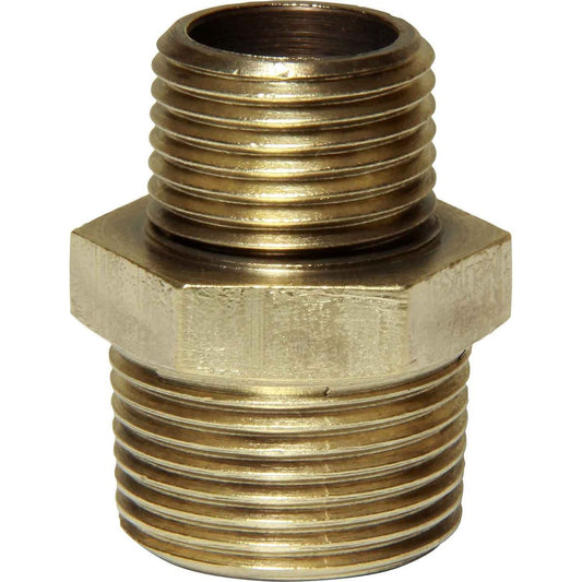 Maestrini DZR Reducing Nipple (3/4" BSPT Male to 1/2" BSPT Male) 434623