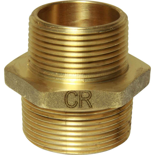 Maestrini DZR Reducing Nipple (1-1/2" BSPT Male to 1-1/4" BSPT Male) 434626