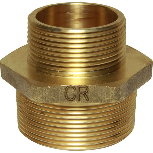 Maestrini DZR Reducing Nipple (2" BSPT Male to 1-1/2" BSPT Male) 434627