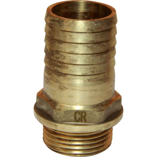 Maestrini DZR Straight Hose Tail (1" BSP Male to 33mm Hose) 435058