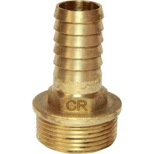 Maestrini DZR Straight Hose Tail (1-1/4" BSP Male to 25mm Hose) 435061