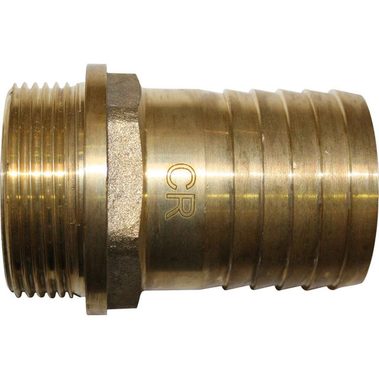 Maestrini DZR Straight Hose Tail (1-1/2" BSP Male to 45mm Hose) 435077