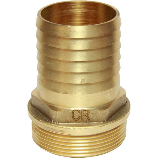 Maestrini DZR Straight Hose Tail (2" BSP Male to 51mm Hose) 435085