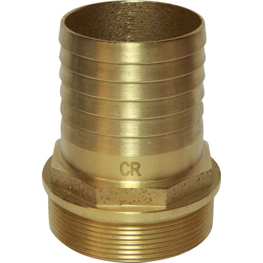 Maestrini DZR Straight Hose Tail (2-1/2" BSP Male to 63mm Hose) 435091
