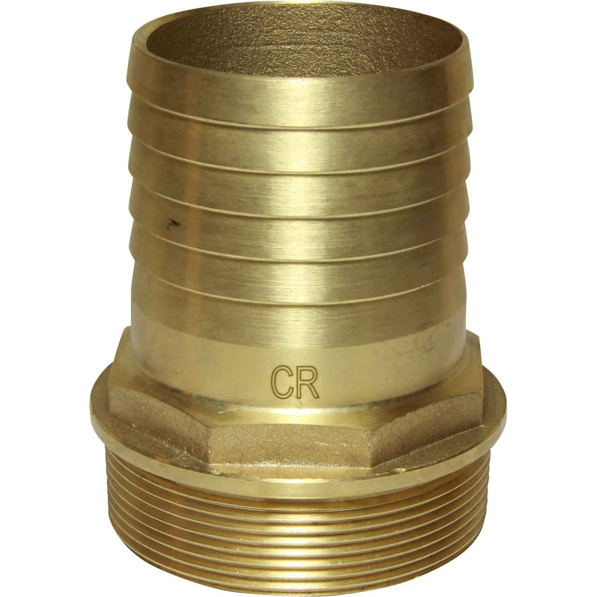 Maestrini DZR Straight Hose Tail (2-1/2" BSP Male to 64mm Hose) 435092