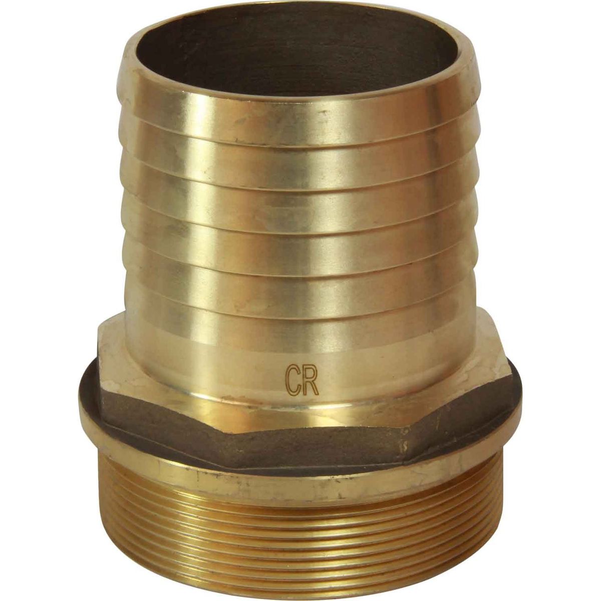 Maestrini DZR Straight Hose Tail (3" BSP Male to 75mm Hose) 435095