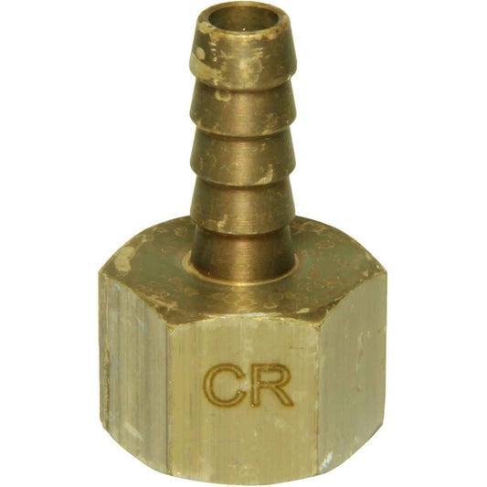 Maestrini DZR Straight Hose Tail (1/2" BSP Female to 10mm Hose) 435231