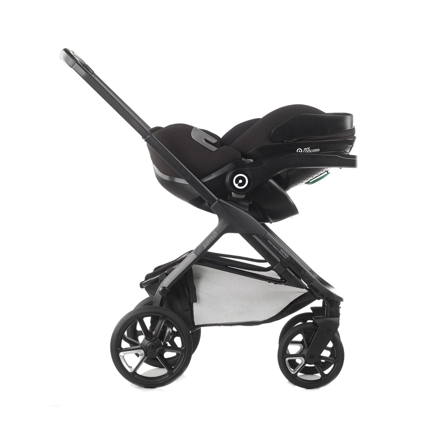 Jane Trider Lie-Flat 360 Baby Car Seat Bundle