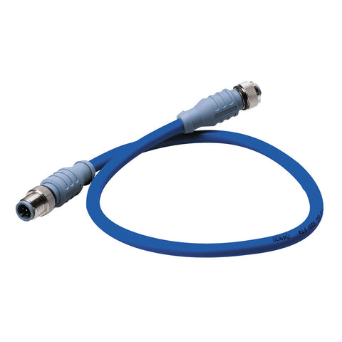 Maretron NMEA 2000 IP68 Mid Double-Ended Cordset M-F - Blue 1m