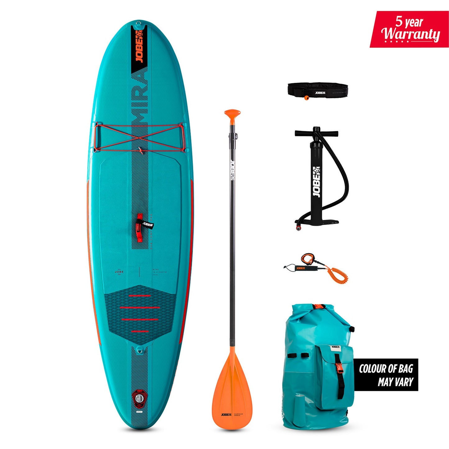 Jobe Mira 10.0 Inflatable Paddle Board Package
