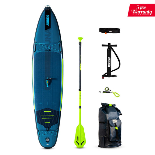 Jobe Duna 11.6 Inflattable Paddle Board Package Steel Blue