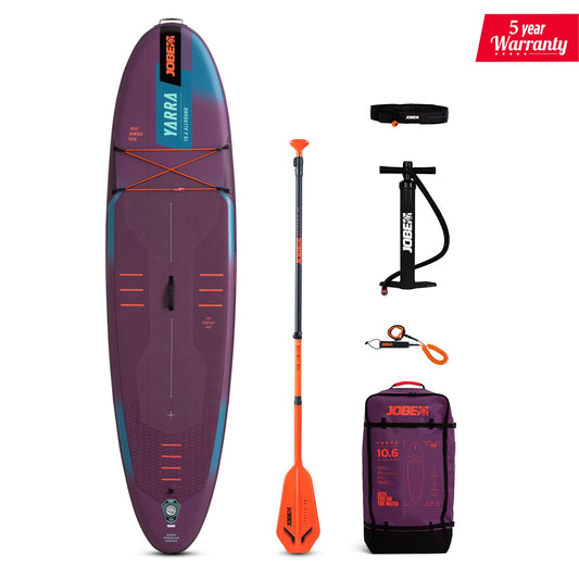 Jobe Aero Yarra SUP Board 10.6 Package Purple 486425008