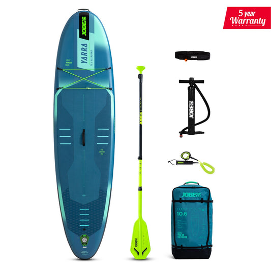 Jobe Aero Yarra SUP Board 10.6 Package Steel Blue 486425009
