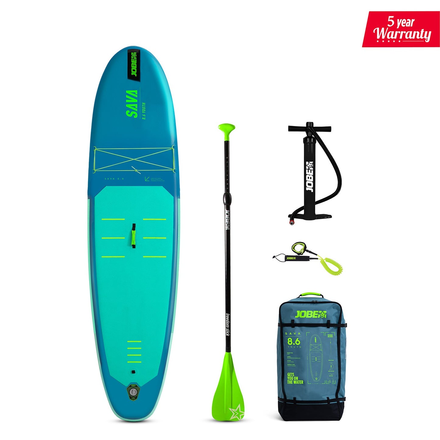 Jobe Aero Sava Sup Lite Board 8.6 Package 486425010