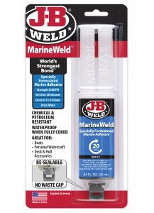 MarineWeld, Marine 2 Part Adhesive Syringe 25ml - White