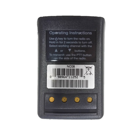 McMurdo NC08 850mA nimH Re-Chargeable Battery Pack Grey