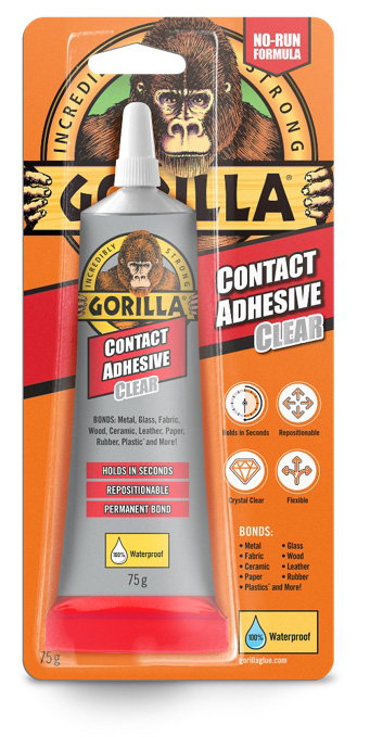 Gorilla Glue Gorilla Contact Adhesive Clear 75g