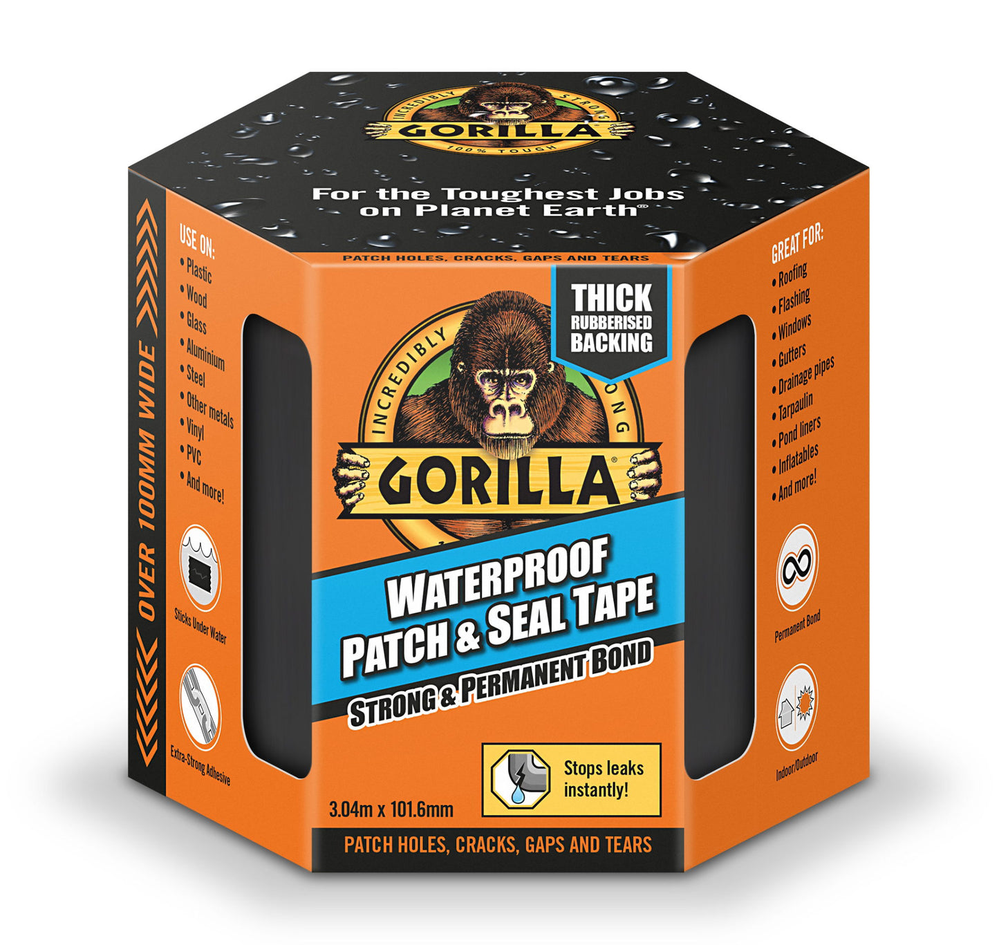 Gorilla Glue Gorilla Waterproof Patch & Seal Tape 3m