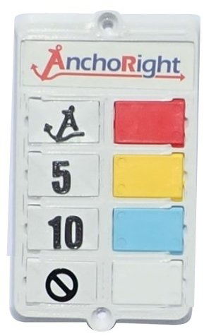 Anchoright 8mm Chain - 4 Colours & Guide Plate