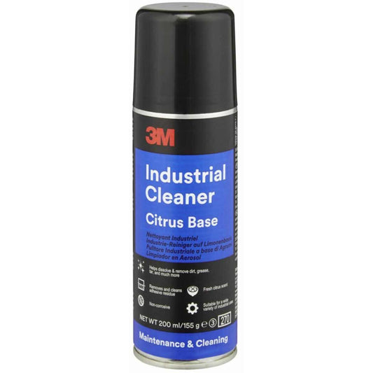 3M Industrial Cleaner Citrus Base Aerosol Spray (200ml) 5-01020