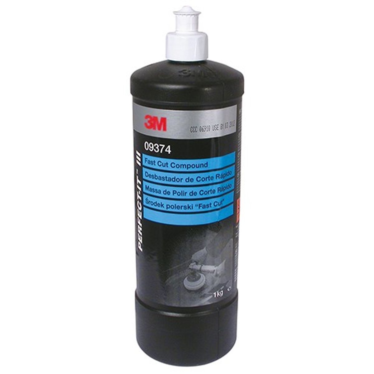 3M Perfect-It Fast Cut Compound (1kg Bottle) 5-09374