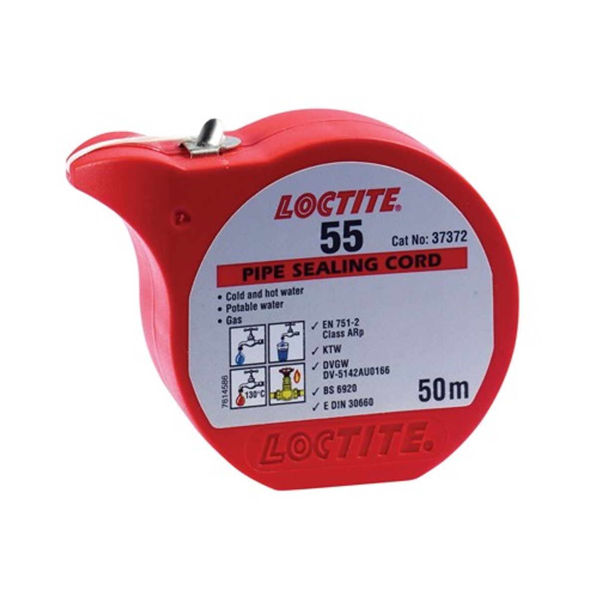 Loctite 55 Pipe Sealing Cord Pot 50m (x24) 5-21155